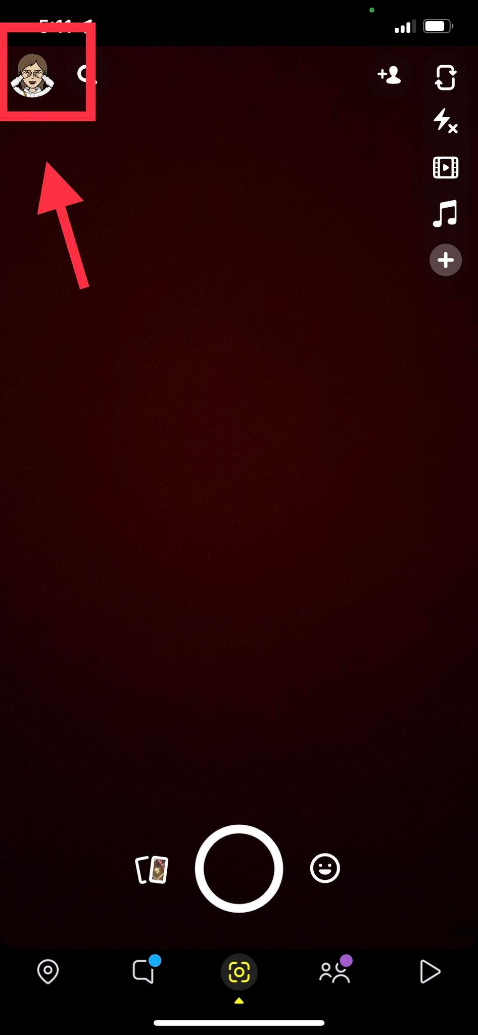 How to see mutual friends on Snapchat - make new friends option