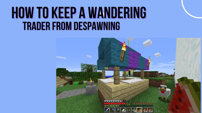Feature Image- How to keep a wandering trader from Despawning