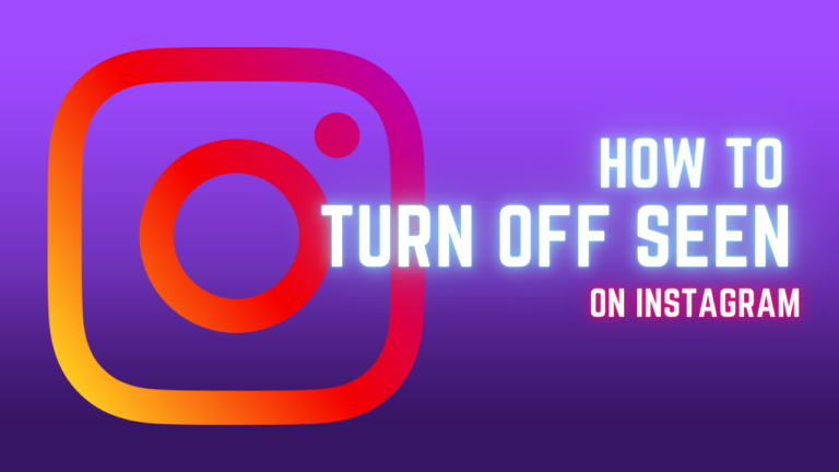 Feature Image- How to turn off seen on Instagram