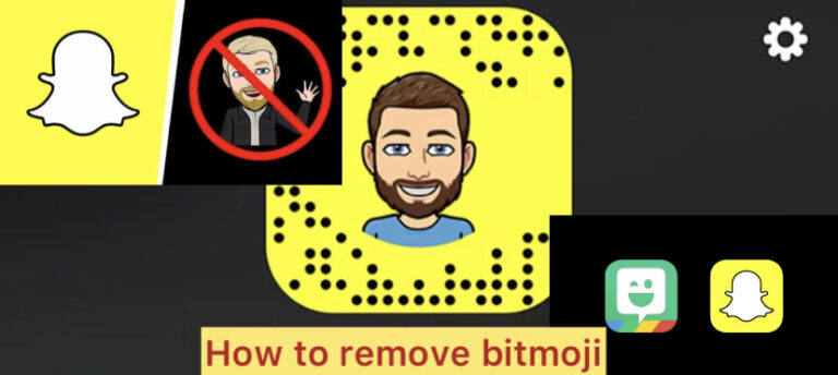Feature image for How to remove bitmoji on snapchat