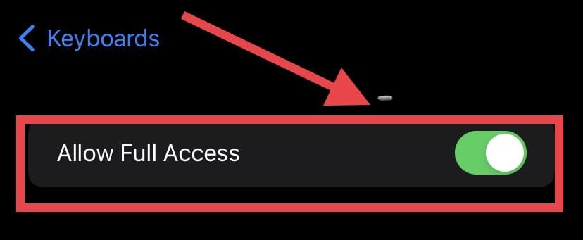 How To Access Clipboard On iPhone- Enable Allow Full Access on Iphone