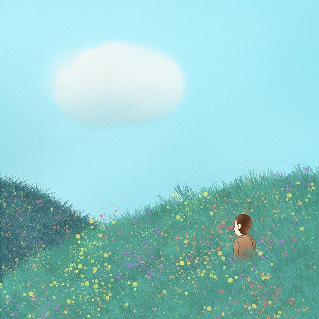 Sagittarius Man Alone with nature