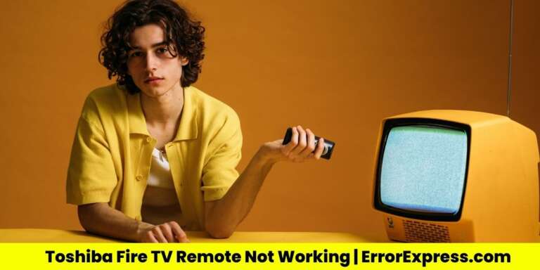 oshiba Fire TV Remote Not Working |