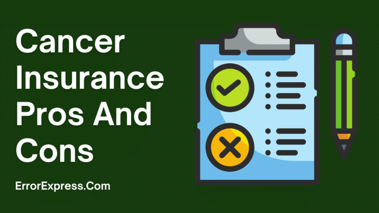 Feature Image - Cancer Insurance Pros And Cons- Explained