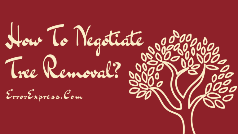Feature Image - How To Negotiate Tree Removal- Pro Tips