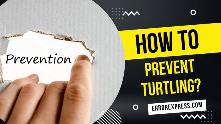 Feature Image- How To Prevent Turtling {5 Ways}