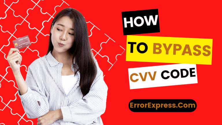 How To Bypass CVV Code