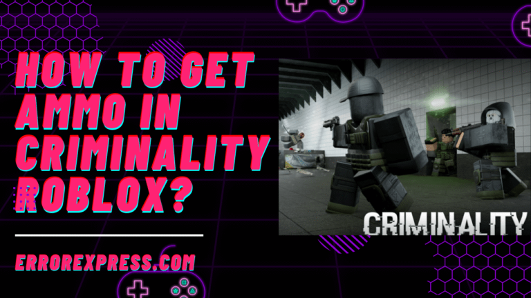 How To Get Ammo In Criminality Roblox