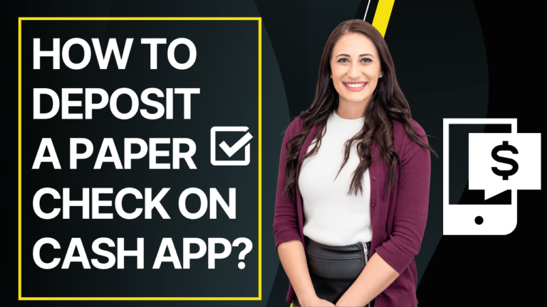 How to deposit a paper check on cash app