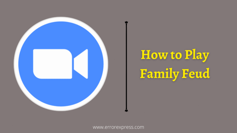 how to play family feud on zoom