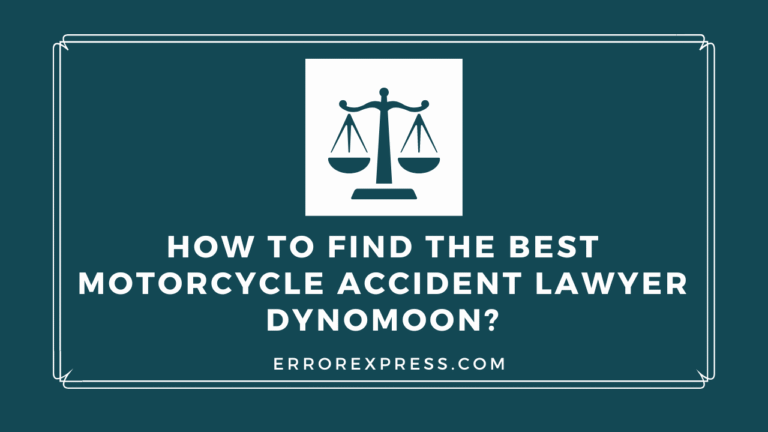How To Find The Best Motorcycle Accident Lawyer Dynomoon