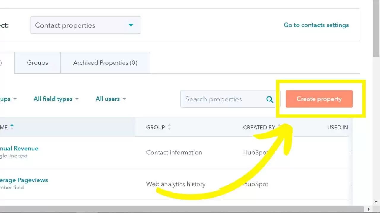 How to add birthday field to HubSpot