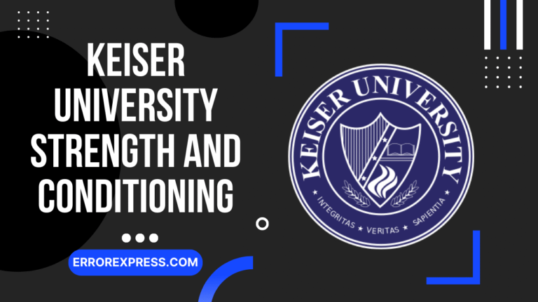 Keiser University Strength And Conditioning