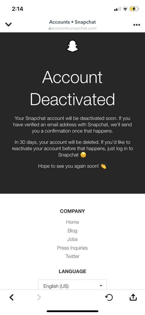 Snapchat account deactivation- How To Block Snapchat On iPhone 