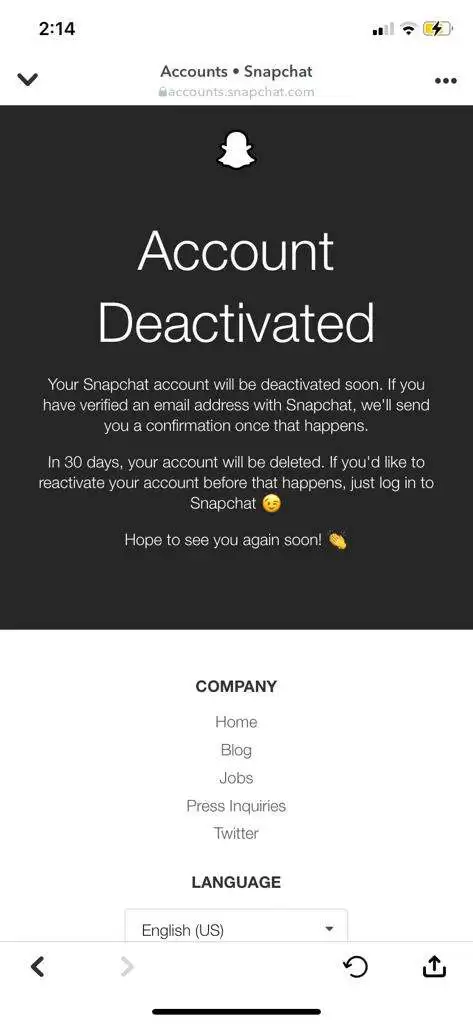 Snapchat account deactivation- How To Block Snapchat On iPhone