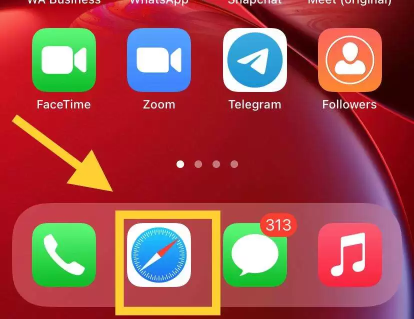 Safari mobile browser - How To Delete Byju's Account