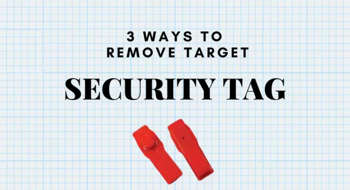 How to remove target security tag off How to remove target security tag off
