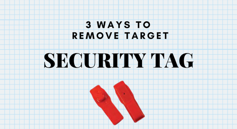 How to remove target security tag off