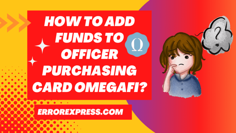 How To Add Funds To Officer Purchasing Card Omegafi