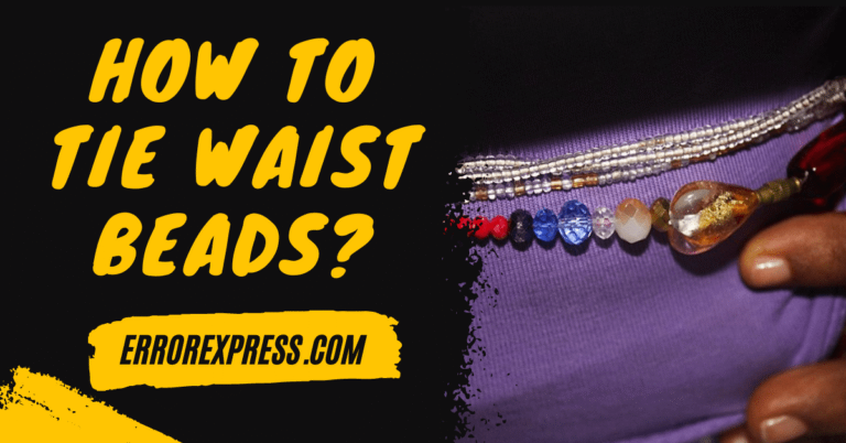 How To Tie Waist Beads