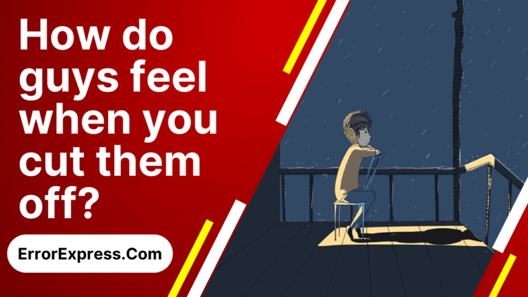 How do guys feel when you cut them off (discuss)