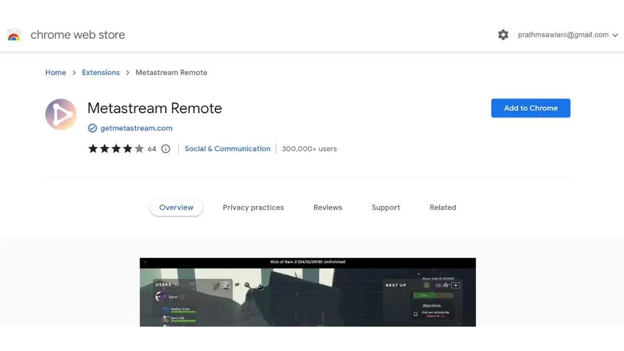 MetaStream Browser Extensions