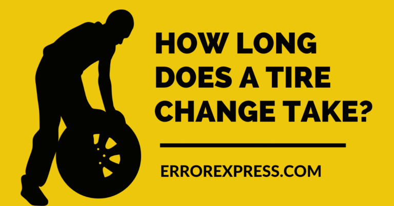How Long Does A Tire Change Take
