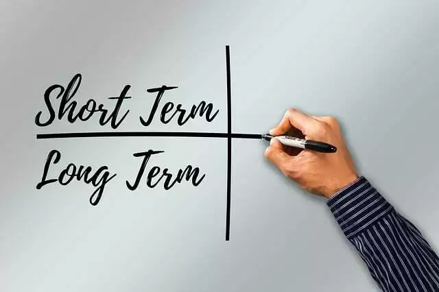 makes long-term goals differ from short-term goals