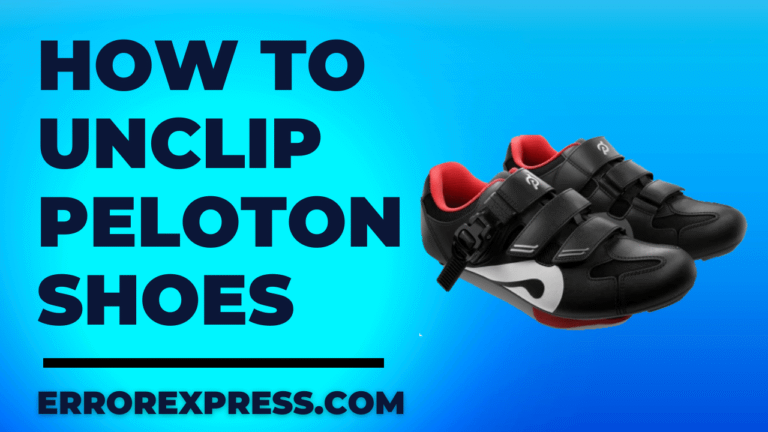 How to Unclip Peloton Shoes {Help Guide}