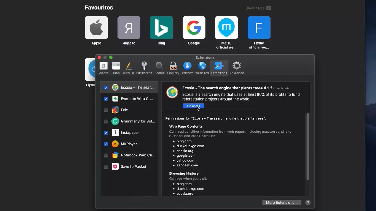 Safari uninstall extension - How to Remove Feed Chunk App (Virus Removal Guide)