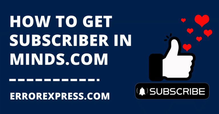 how to get subscriber in minds.com