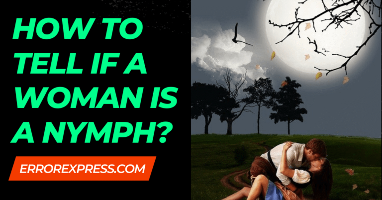 how to tell if a woman is a nymph