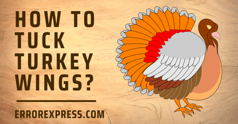 How to Tuck Turkey Wings {Help Guide}