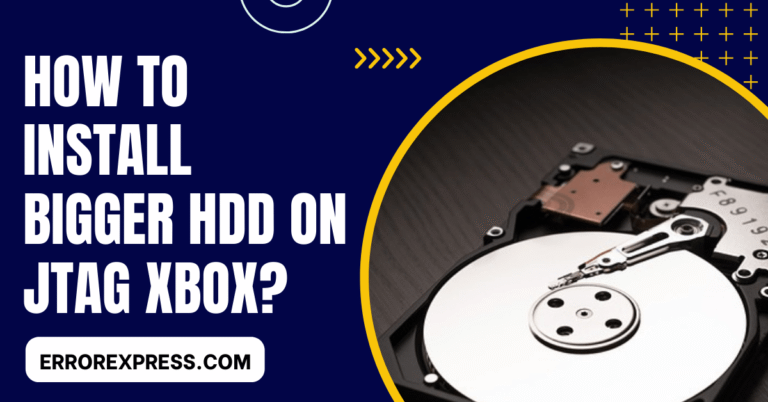 How to install bigger hdd on jtag xbox {Help Guide}