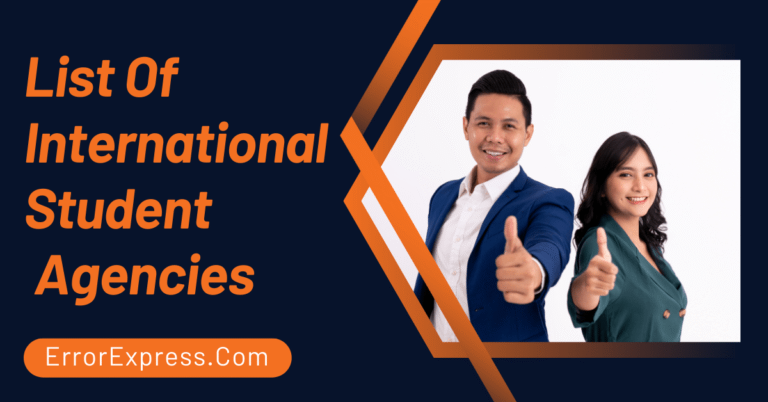 List Of International Student Recruitment Agencies