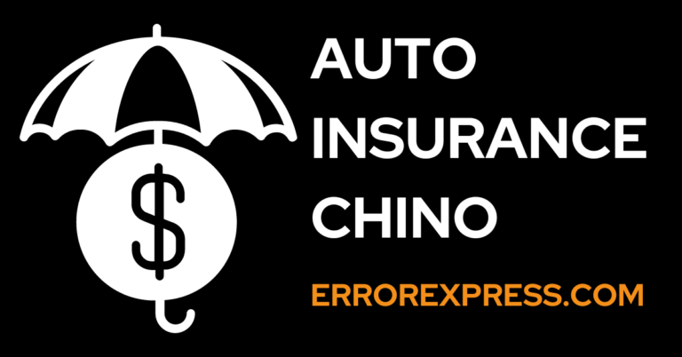 Auto Insurance Chino