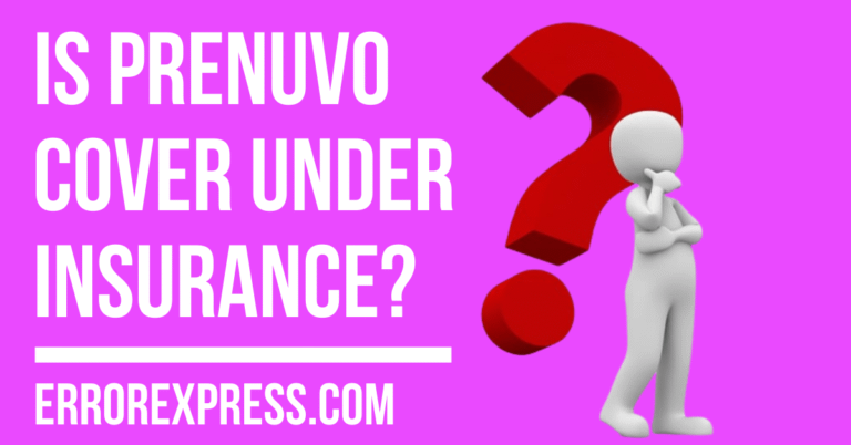Is Prenuvo Cover Under Insurance