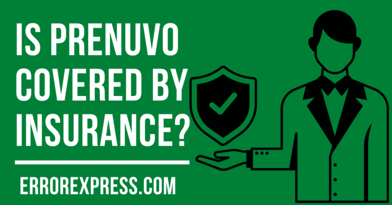 Is Prenuvo Covered By Insurance
