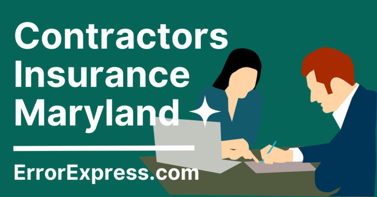 Contractors Insurance Maryland