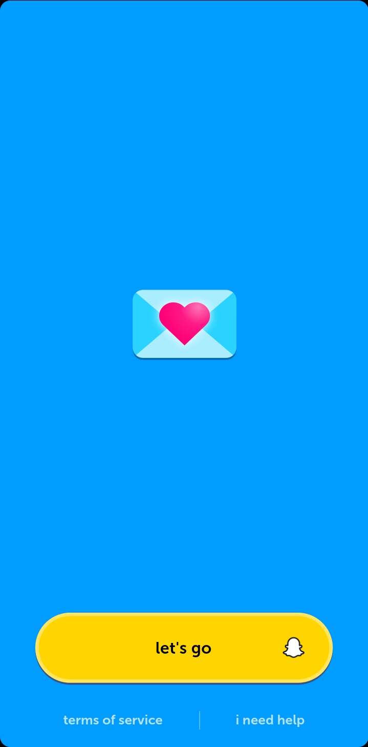 Tap on Lets go button