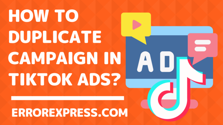 How To Duplicate Campaign In TikTok Ads
