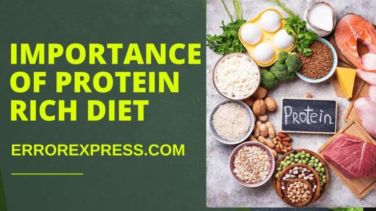 Importance of Protein Rich Diet
