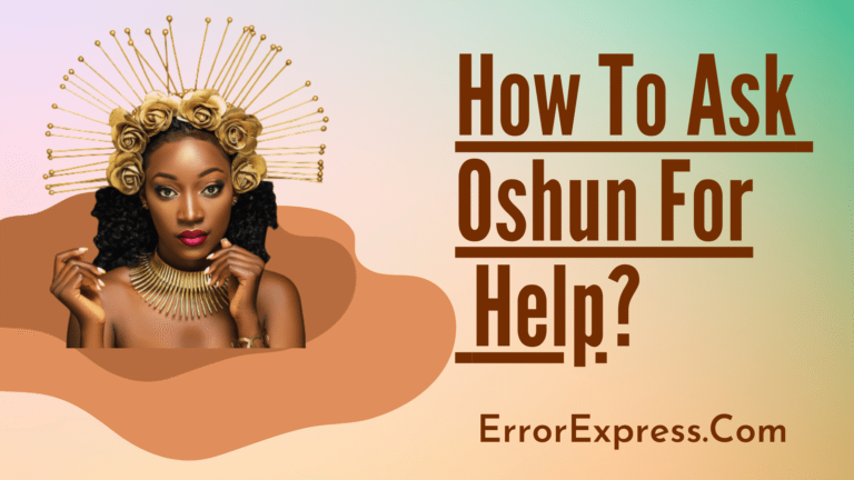 How To Ask Oshun For Help {Spiritual Guide}