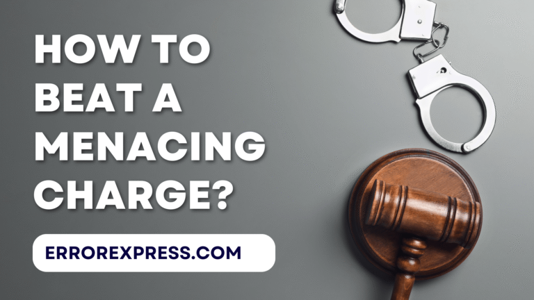 How to beat a menacing charge: A Guide