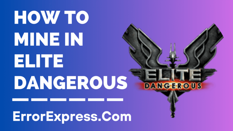 How To Mine In Elite Dangerous
