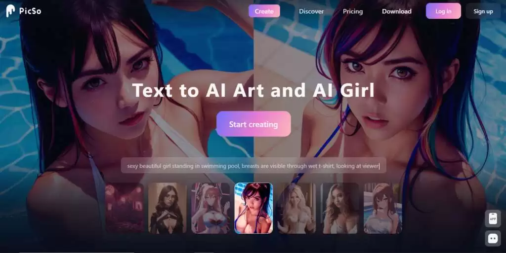 PicSo.AI Homepage