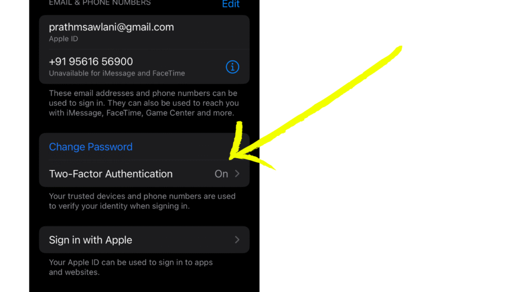 How to Tell if Someone is Remotely Accessing Your iPhone - Two-Factor Authentication
