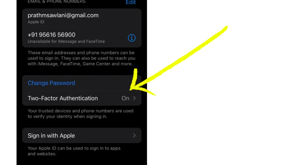 How to Tell if Someone Is Accessing Your iPhone Remotely - Two Factor Authentication