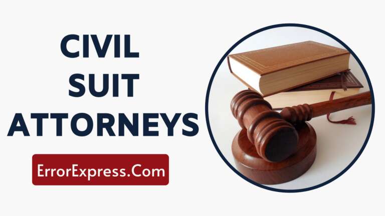 Civil Suit Attorneys