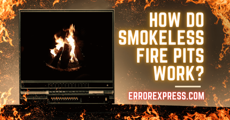 How Do Smokeless Fire Pits Work